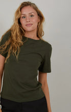 Load image into Gallery viewer, CC Heart Tee Hunter Green

