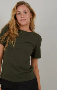 CC Heart Tee Hunter Green