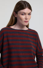 Load image into Gallery viewer, Neirami Stripe Knit Sweater
