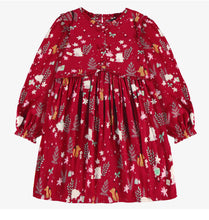 Load image into Gallery viewer, Souris Mini Red Festive Dress
