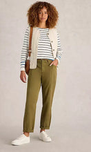 Load image into Gallery viewer, White Stuff UK Thea Trouser Khaki Green
