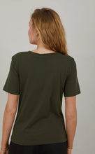 Load image into Gallery viewer, CC Heart Tee Hunter Green
