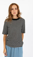 Load image into Gallery viewer, CC Heart Silla Stripe Tee
