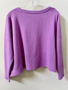 Mes Soeurs et Moi Renne Violette Pullover Crop Sweater