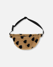 Load image into Gallery viewer, Deux Par Deux Heart Print Faux Fur Fanny Bag
