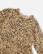 Load image into Gallery viewer, Deux Par Deux Leopard Print Dress
