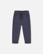 Load image into Gallery viewer, Deux Par Deux Stretch Twill Jogger Grey
