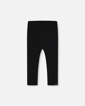 Load image into Gallery viewer, Deux Par Deux Black Rib Leggings
