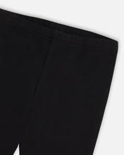 Load image into Gallery viewer, Deux Par Deux Black Rib Leggings
