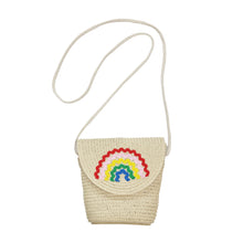 Load image into Gallery viewer, Rockahula Ric Rac Rainbow Basket Bag
