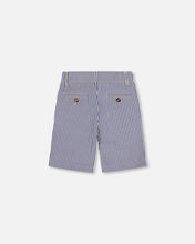 Load image into Gallery viewer, Deux Par Deux Stripe Bermuda Shorts
