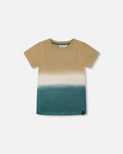 Load image into Gallery viewer, Deux Par Deux Gradient Malibu Tee
