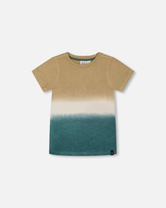 Deux Par Deux Gradient Malibu Tee