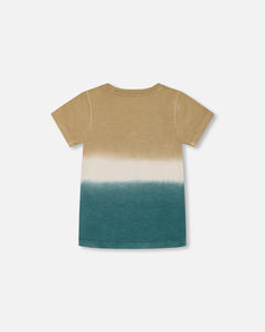 Deux Par Deux Gradient Malibu Tee