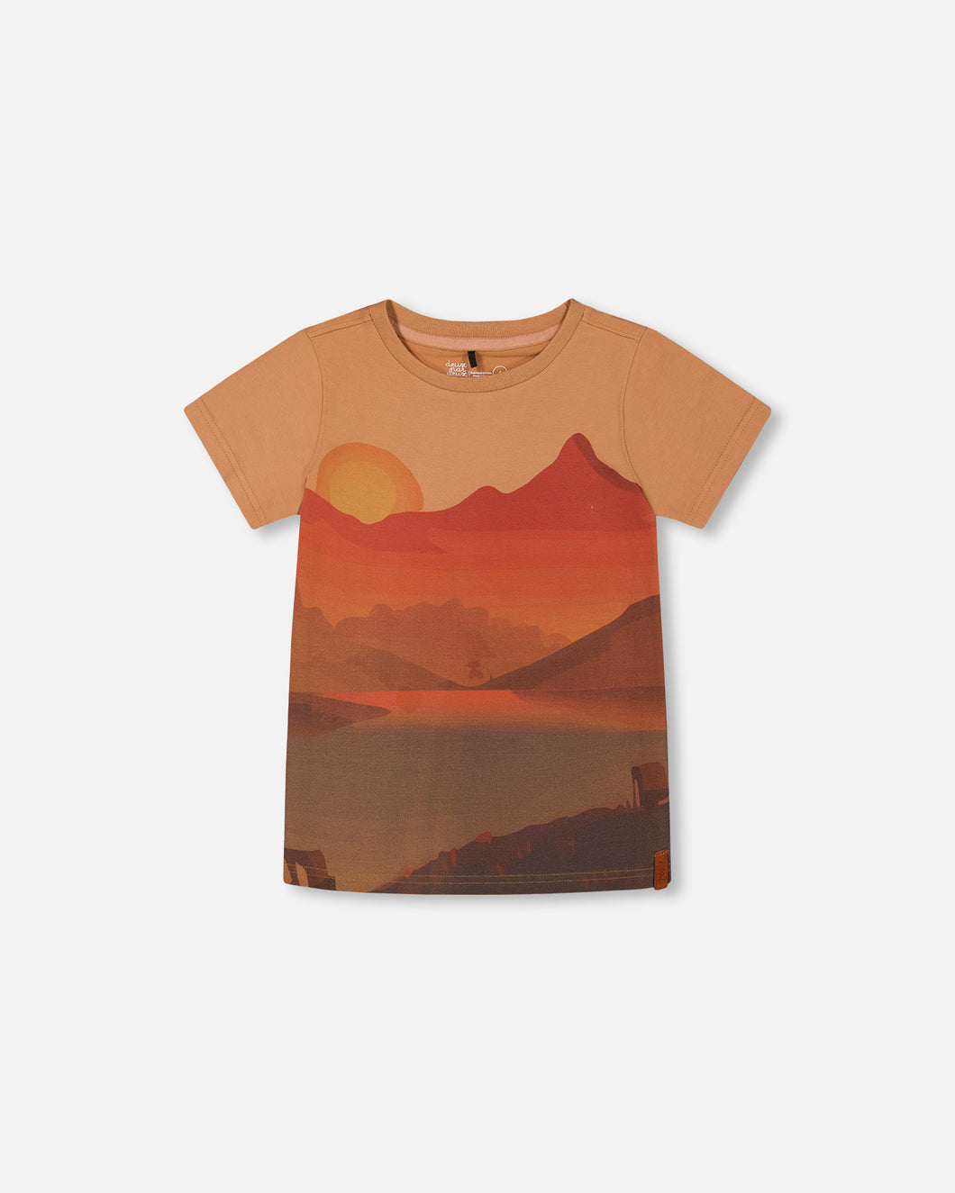 Deux Par Deux Sunset Tee