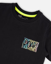 Load image into Gallery viewer, Deux Par Deux Roar Dinosaur Tee
