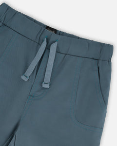 Deux Par Deux Cargo Jogger Goblin Blue