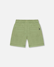 Load image into Gallery viewer, Deux Par Deux Stretch Twill Shorts Sage
