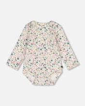 Load image into Gallery viewer, Deux Par Deux Onesie and Grow Pant Off White Floral

