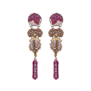 Ayala Bar Berry Blush, Rosmira Earrings