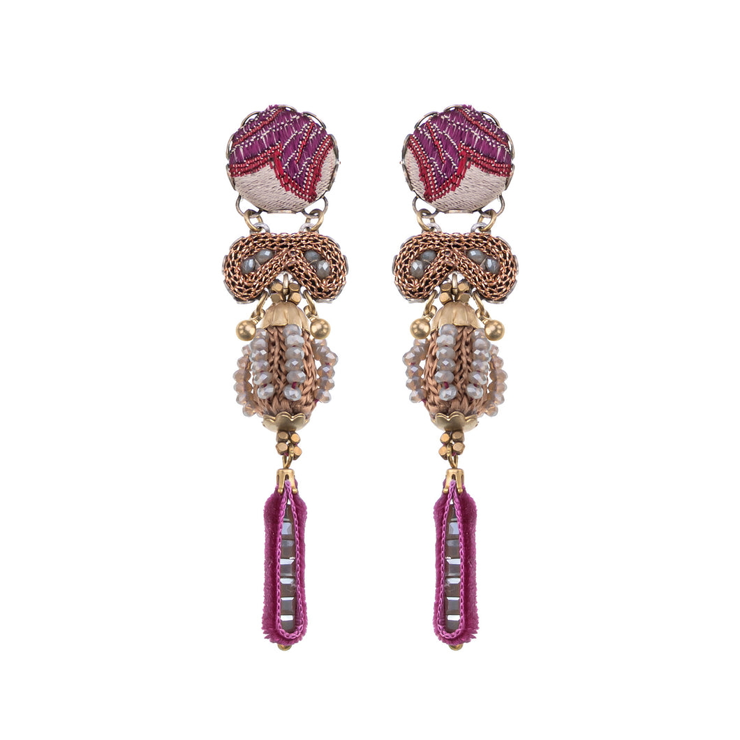 Ayala Bar Berry Blush, Rosmira Earrings