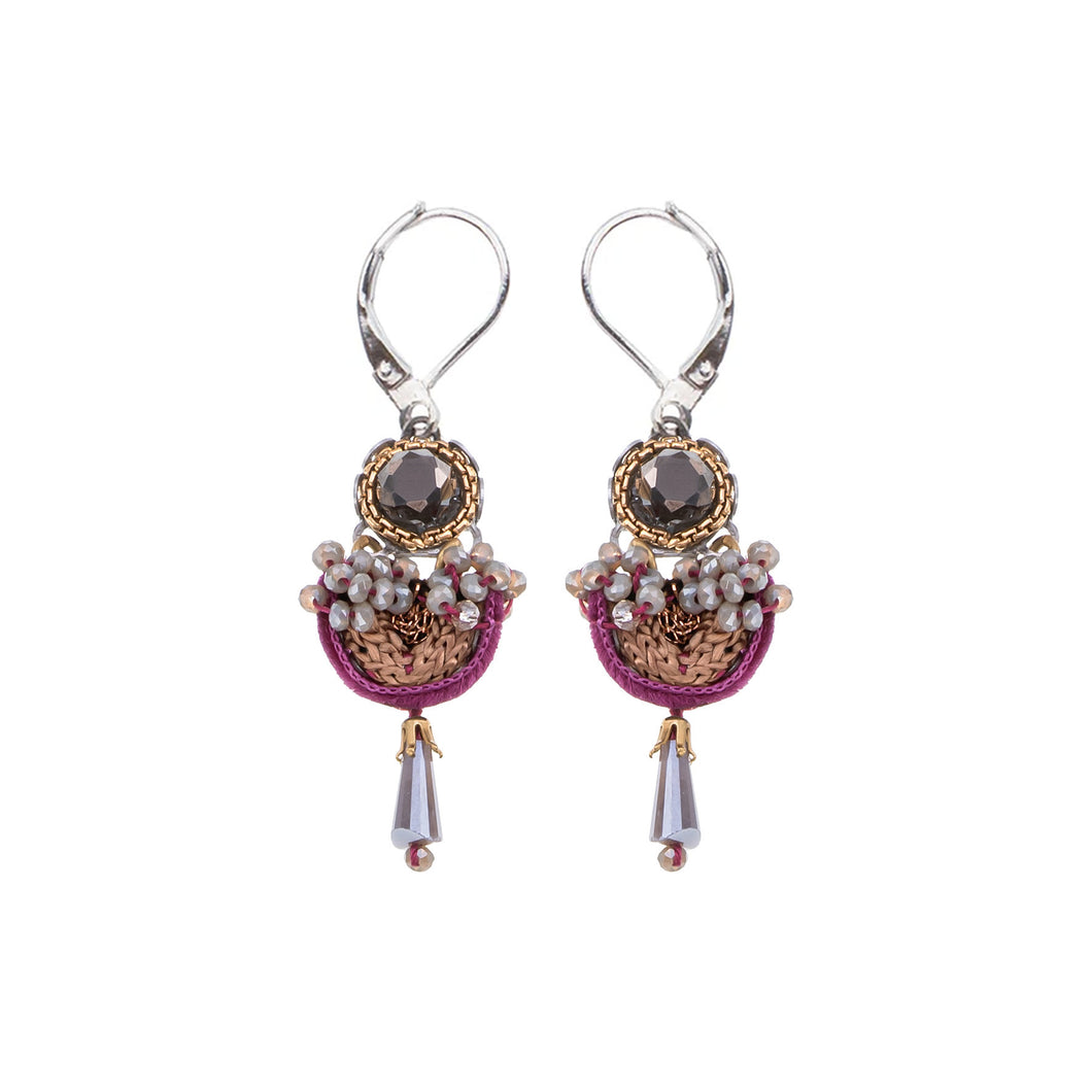 Ayala Bar Berry Blush, Tawna Earrings