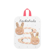 Load image into Gallery viewer, Rockahula Stripy Bunny Clips
