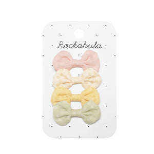 Rockahula Little Daisy Pastel Bow Clip Set