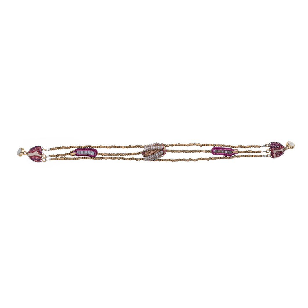 Ayala Bar Berry Blush, Rosindra Bracelet