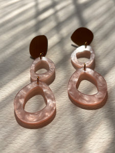 Dconstruct Fluid Double Drop Earrings