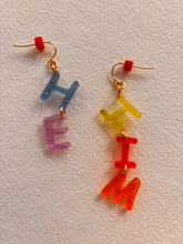 Load image into Gallery viewer, Dconstruct Pronoun Earrings
