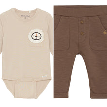 Load image into Gallery viewer, Minymo Baby Lion Onesie and Jogger
