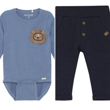 Load image into Gallery viewer, Minymo Baby Lion Onesie and Jogger
