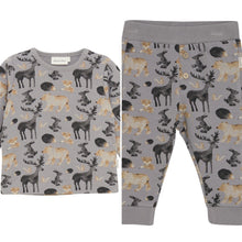 Load image into Gallery viewer, Minymo Woodland Baby Tee and Jogger
