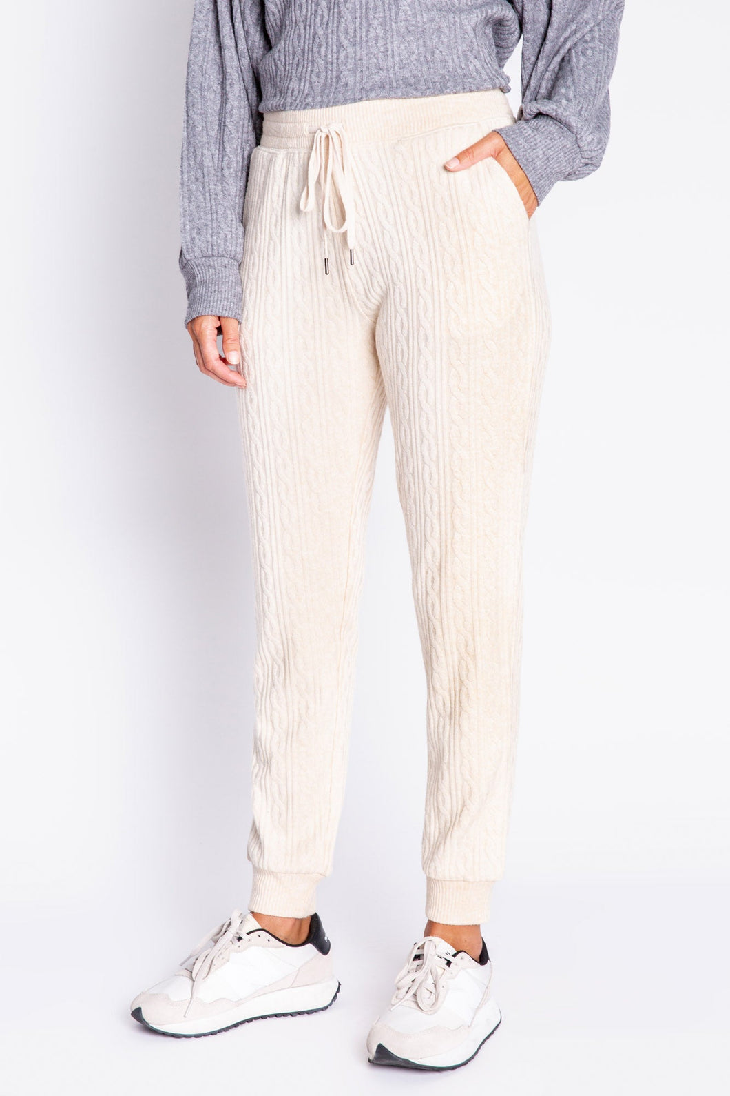 PJ Salvage Tramway Cable Knit Jogger