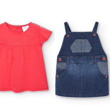 Load image into Gallery viewer, Boboli Denim Jumper and Tee
