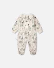 Load image into Gallery viewer, Deux Par Deux Zebra Print Sleeper
