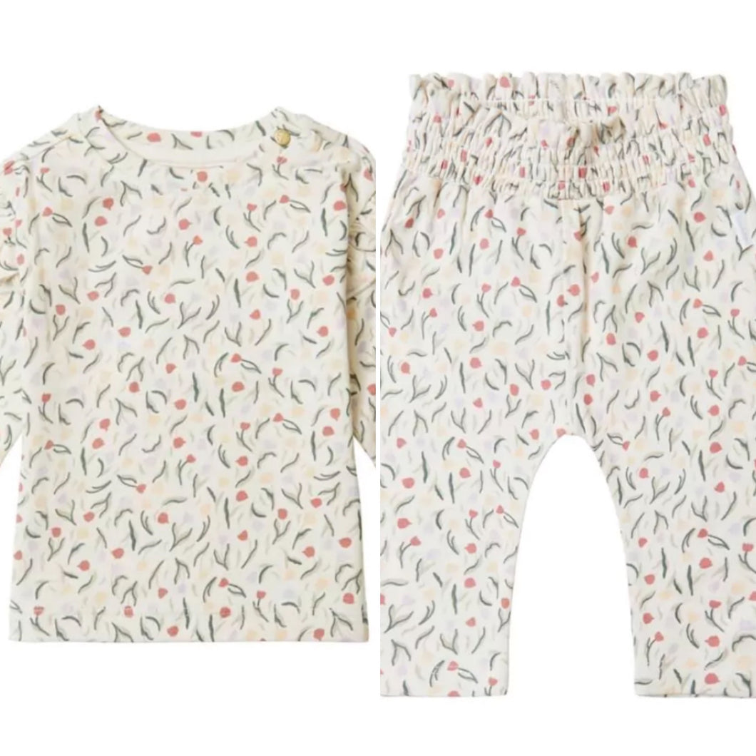 Noppies Camden Floral Tee and Pant