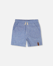Load image into Gallery viewer, Deux Par Deux Stripe Chambray Shorts
