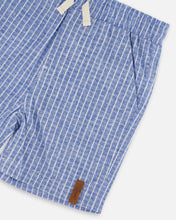 Load image into Gallery viewer, Deux Par Deux Stripe Chambray Shorts

