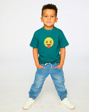 Load image into Gallery viewer, Deux Par Deux Pixel Smiley Face Tee
