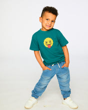 Load image into Gallery viewer, Deux Par Deux Pixel Smiley Face Tee
