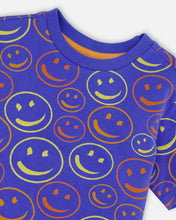 Load image into Gallery viewer, Deux Par Deux Smiley Print Tee
