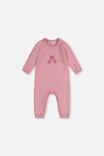 Load image into Gallery viewer, Deux Par Deux Knit Playsuit Pink Nectar
