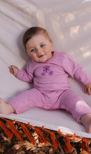 Load image into Gallery viewer, Deux Par Deux Knit Playsuit Pink Nectar
