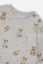 Load image into Gallery viewer, Deux Par Deux Top and Pant Fox Print

