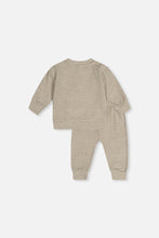 Load image into Gallery viewer, Deux Par Deux Bear Stripe Top and Pant
