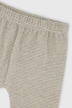 Load image into Gallery viewer, Deux Par Deux Bear Stripe Top and Pant
