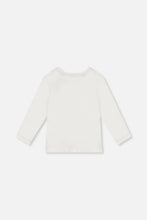 Load image into Gallery viewer, Deux Par Deux Cute Cat Tee Off White
