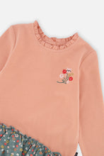 Load image into Gallery viewer, Deux Par Deux Ruffle Skirted Dress
